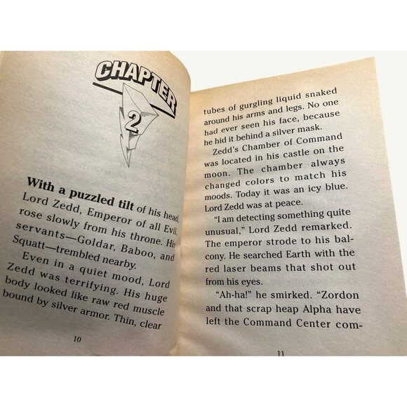 Mighty Morphin Power Rangers Vintage Books Lot of 2 - Picture 4 of 10